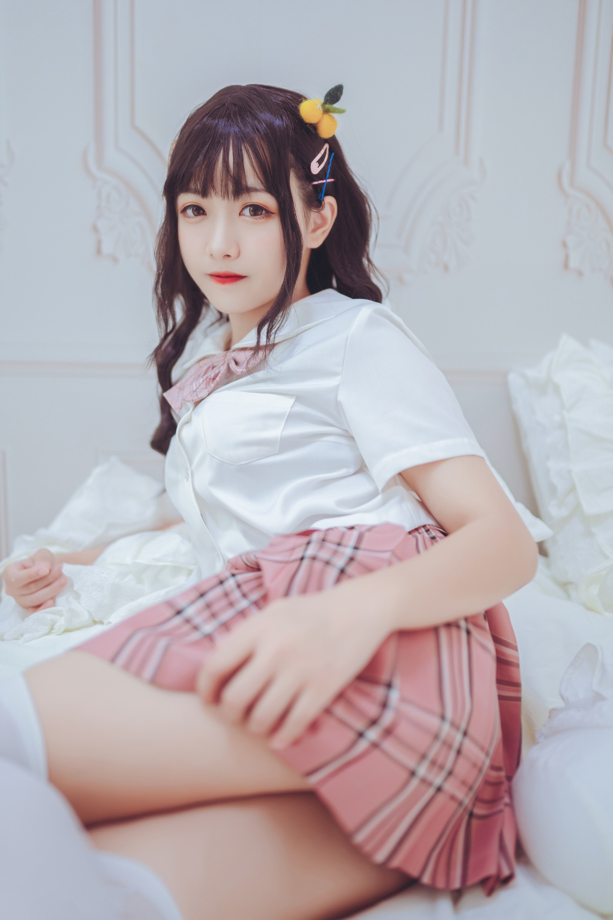 lovely呆玄 - NO.002 过膝白丝 [41P]-XikXak